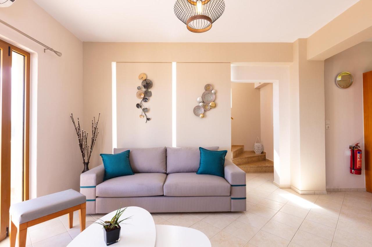 Maroulas Villas Ioanna & Stavros, Private Pools, Bbq & Seaview, By Thinkvilla Luaran gambar