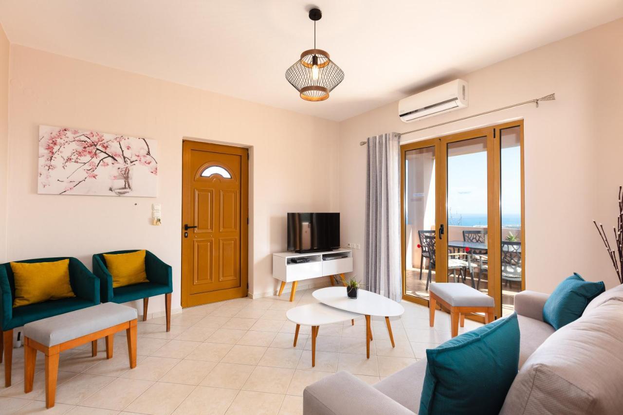 Maroulas Villas Ioanna & Stavros, Private Pools, Bbq & Seaview, By Thinkvilla Luaran gambar