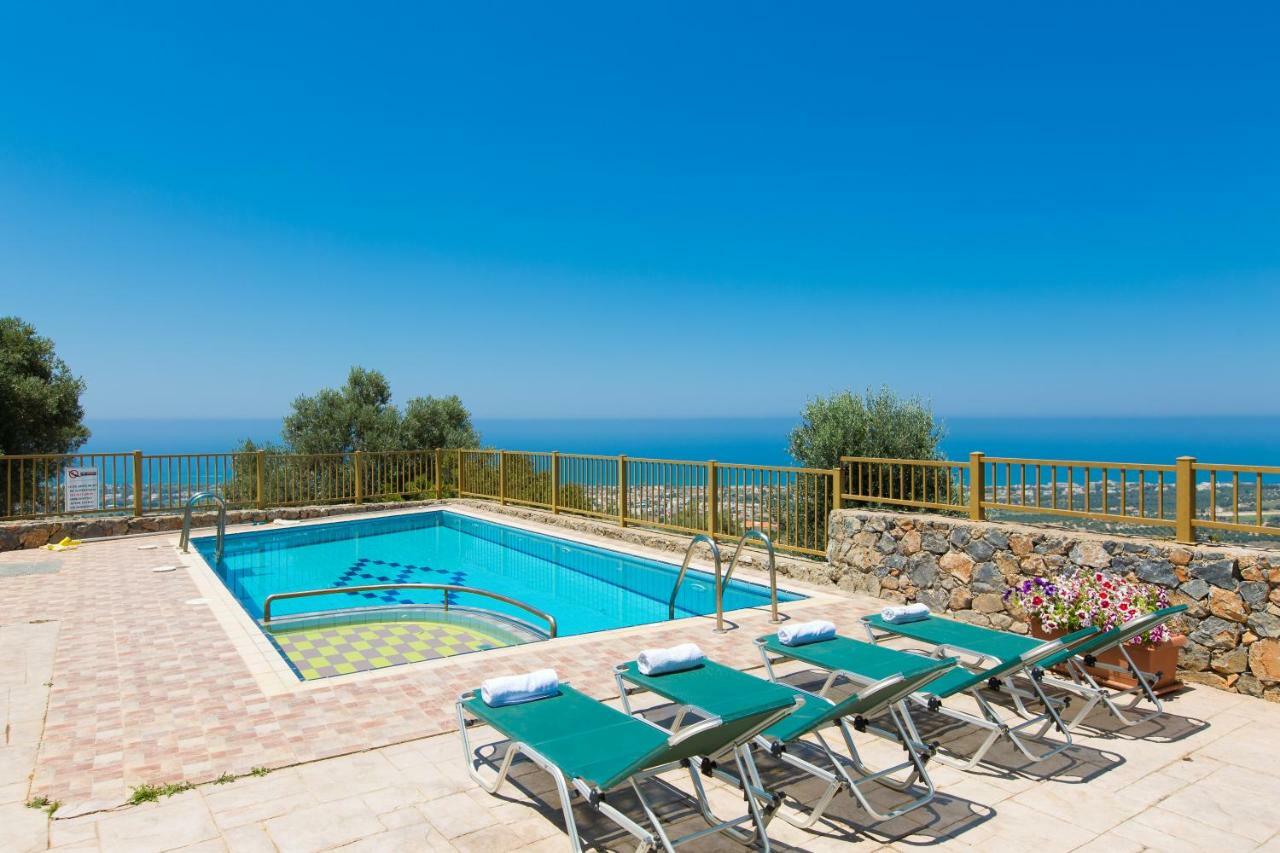 Maroulas Villas Ioanna & Stavros, Private Pools, Bbq & Seaview, By Thinkvilla Luaran gambar
