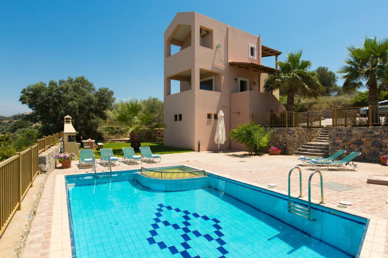 Maroulas Villas Ioanna & Stavros, Private Pools, Bbq & Seaview, By Thinkvilla Luaran gambar