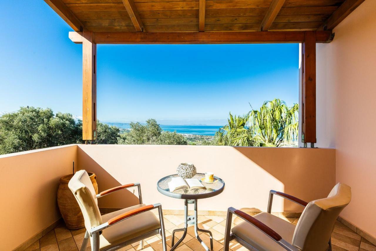 Maroulas Villas Ioanna & Stavros, Private Pools, Bbq & Seaview, By Thinkvilla Luaran gambar