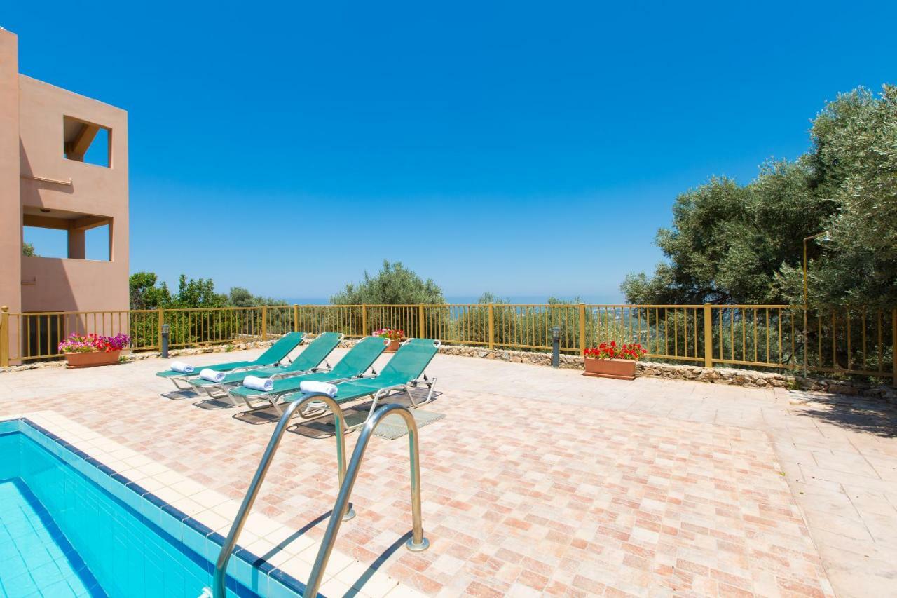 Maroulas Villas Ioanna & Stavros, Private Pools, Bbq & Seaview, By Thinkvilla Luaran gambar